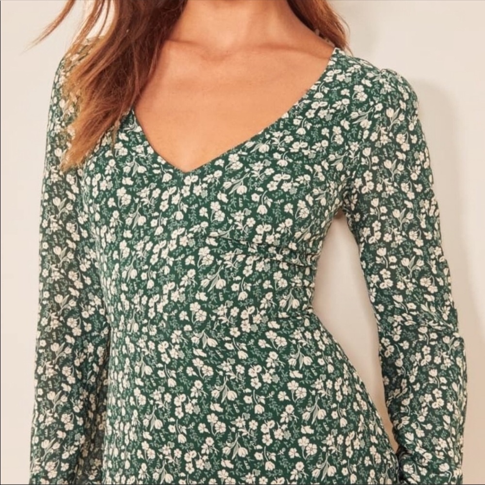 Elenor long sleeve mini dress